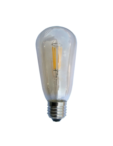 CLA Lighting Light Globe LED Carbon Look BC ST57 Amber 4W 2200K 360D 380 Lumens - CF5A