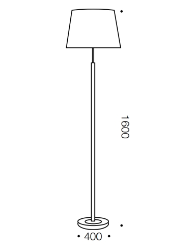 BELMORE FL-TK - BELMORE FLOOR LAMPBELMORE FL-TK