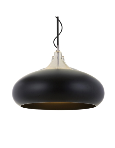 Beck 60 Pendant - Clear Glass Black Cable:2.0m