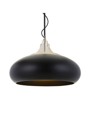 Telbix Beck 60 Pendant - Clear Glass Black Cable:2.0m