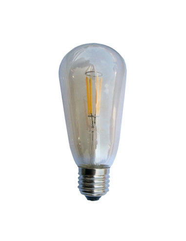 CF6A - ST57 LED Filament Globes (4W) - Vintage Colour Glass Power Factor: ≥0.4 Wattage: 4W Ambient Temperature: -15 To 40°C N...