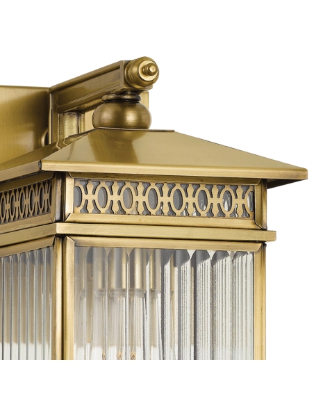 AVERA EX15-BRS - AVERA 15 EXTERIOR WALL LIGHT - AVERA EX15-BRS