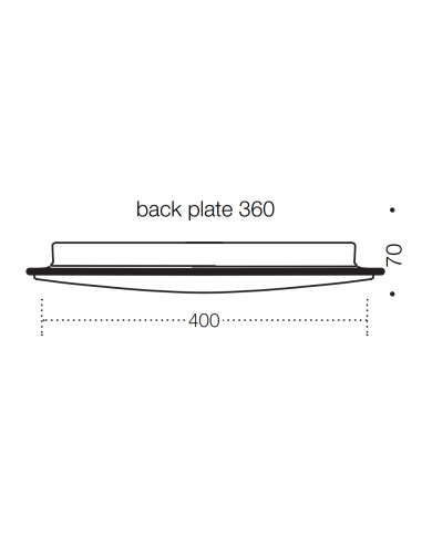 ASTRID OY43-SL3C - ASTRID 43 30W LED OYSTER Dim - ASTRID OY43-SL3C
