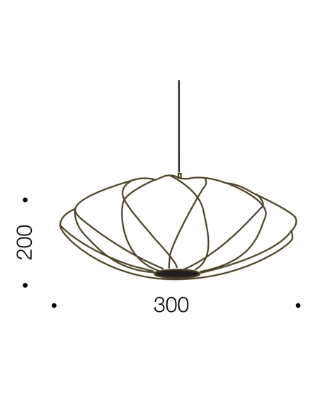 ARAGON PE35-WH - ARAGON 35 PENDANT - WHITEARAGON PE35-WH