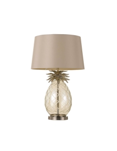 Telbix Ananas Tropical Champagne Table Lamp - ANANAS TL-CHMANANAS TL-CHM