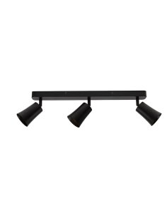 Telbix Alvey 3 Light GU10 Black Spotlight - ALVEY SP3B-BKALVEY SP3B-BK 2