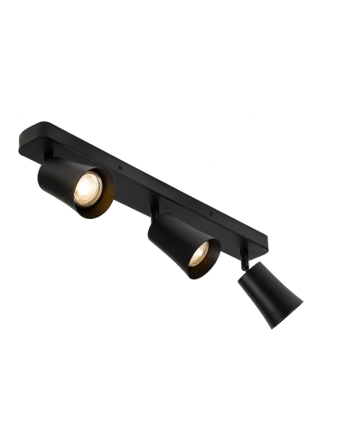 ALVEY SP3B-BK - ALVEY 3 LIGHTS SPOT BAR - BLACKALVEY SP3B-BK