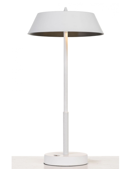 ALLURE TL-WHSL - ALLURE 7W LED TABLE LAMP - WHITEALLURE TL-WHSL