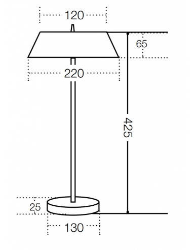 ALLURE TL-WHSL - ALLURE 7W LED TABLE LAMP - WHITEALLURE TL-WHSL
