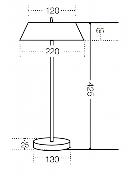 ALLURE TL-WHSL - ALLURE 7W LED TABLE LAMP - WHITEALLURE TL-WHSL