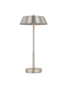 Telbix Allure 7WLED Touch Table Lamp Nickel & Silver / Warm ALLURE TL-NKSL