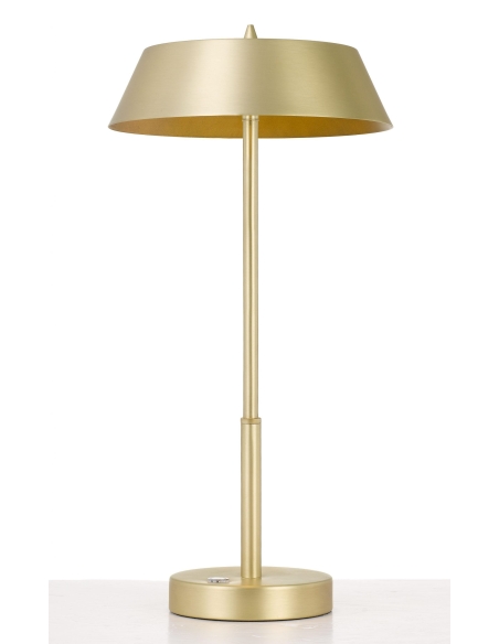 ALLURE TL-BRSGD - ALLURE 7W LED TABLE LAMP - BRASSALLURE TL-BRSGD