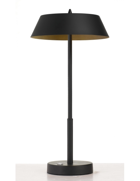 ALLURE TL-BKGD - ALLURE 7W LED TABLE LAMP - BLACKALLURE TL-BKGD