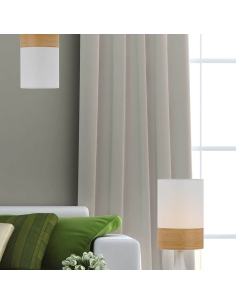 Telbix Akira White/Oak Fixed Batten Light 60W - AKIRA AKIRA BF-WHOAK 2