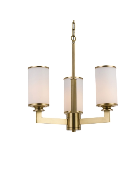AHERN PE3-BSOP - AHERN 3 LIGHTS PENDANT SOLID BRASS