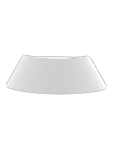 Exterior 9W LED Surface Mounted Curved Wall Light White Finish / Warm White - Aten2