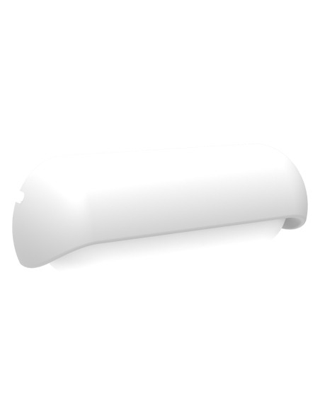 AKEN2 - AKEN Surface Mounted Eyelid Round Edge LED Exterior Wall Lights IP65 - White
