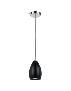 Tolosa 5 Watt LED Pendant Height 160mm Width 100mm Cable TOLOSA PE1-BK