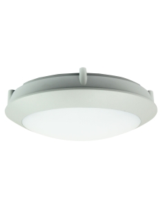 Oriel Duro.20 7W LED Double Insulated Bulkhead Grey / Cool UA7801GY