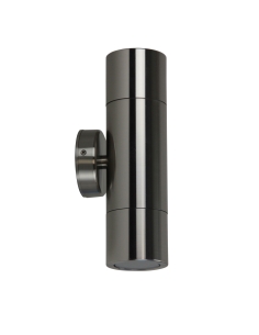 Oriel Oxley GU10 Fixed Down Wall Pillar Light 316 Stainless UA7786SS