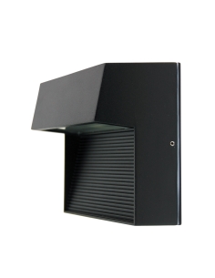 Oriel Vargo Square 6W LED Step Light Black / Cool White - UA7411BK