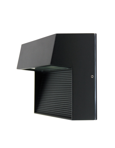 UA7411BK - Vargo Square LED Wall Light BlackUA7411BK