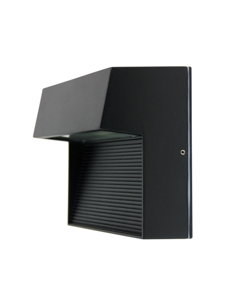 UA7411BK - Vargo Square LED Wall Light Black