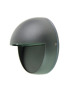 Oriel Vargo Round 6W LED Step Light Graphite / Cool White - UA7410GP