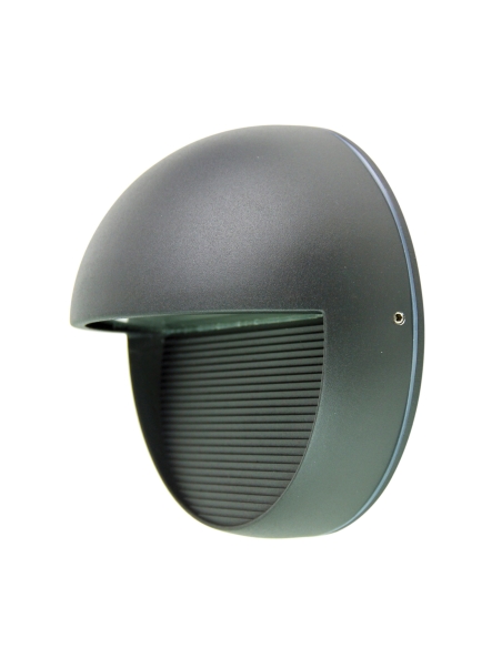 UA7410GP - Vargo Round LED Wall Light Graphite