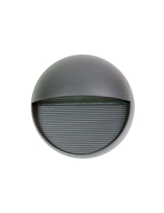 Oriel Vargo Round 6W LED Step Light Graphite / Cool White - UA7410GP 2