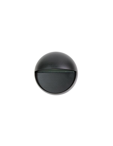 UA7410BK - Oriel Vargo Round 6W LED Step Light UA7410BK