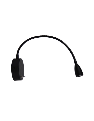 UA50913BK - Flexi 3W Wall Light Satin Black