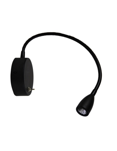 UA50913BK - Flexi 3W Wall Light Satin BlackUA50913BK