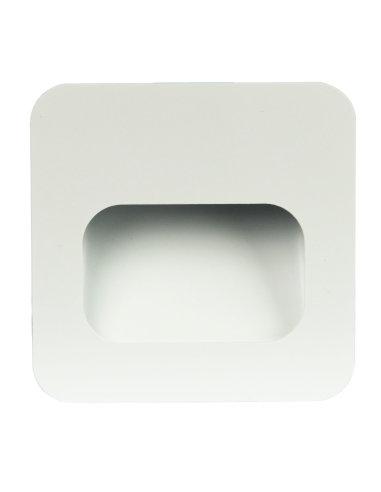 UA4240/4000WH - Peko 3W Cool White LED Recessed Wall Light