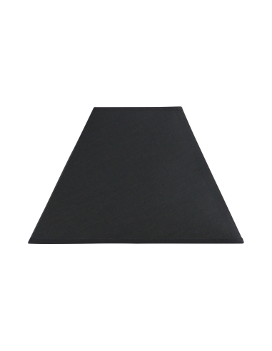 SQ-6-14/14-10 BK - 14" Square TAPER BLACK COTTON SQ-6-14/14-10 BK