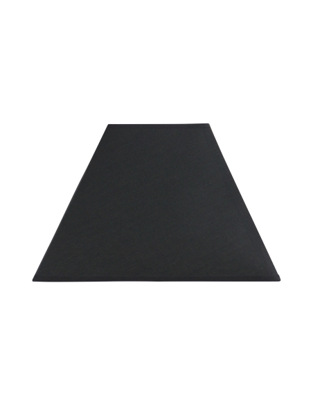 SQ-6-14/14-10 BK - 14" Square TAPER BLACK COTTON E27