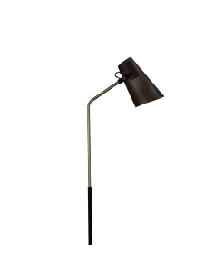 Oriel Perfo Floor Lamp Black & Brass - SL98833ABSL98833AB 2