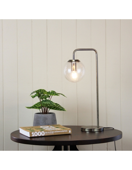 SL98799AB - Newton Table Lamp Antique BrassSL98799AB