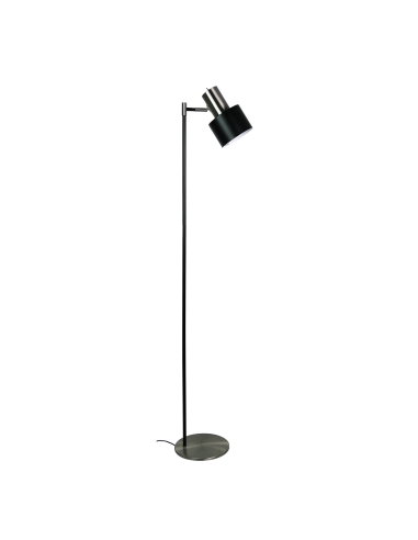 SL98787BC - Ari Floor Lamp Black With Brushed SL98787BC