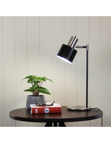 SL98786BC - Ari Desk Lamp Black With Brushed SL98786BC