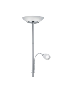 Oriel SIENA FLOOR LAMP BRUSHED CHROMESL98599BC