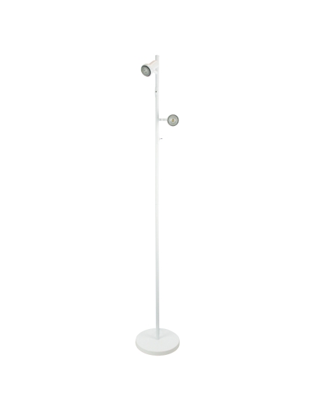 SL98592WH - Daxam LED Twin Floor Lamp White