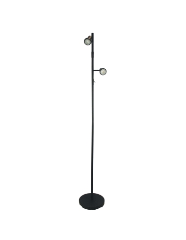 SL98592BK - Daxam LED Twin Floor Lamp BlackSL98592BK