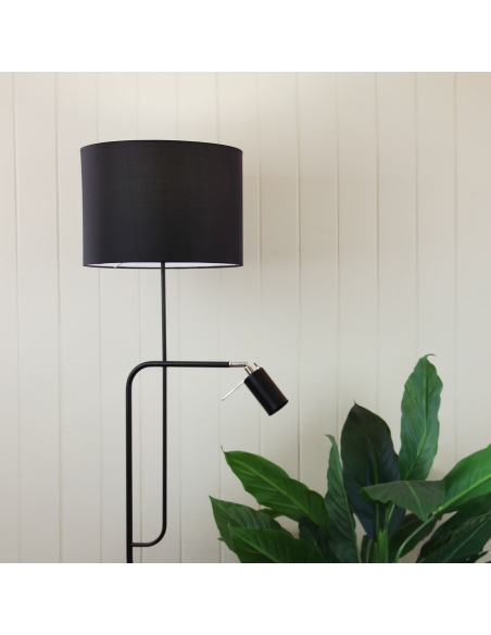 SL98585BK - Carmen Floor Lamp With Child and SL98585BK