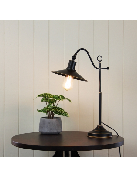 SL98511RB - Boston Table Lamp Rubbed BronzeSL98511RB