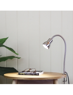 Oriel SCOPE CLAMP LAMP BRUSHED CHROMESL98431BC 2