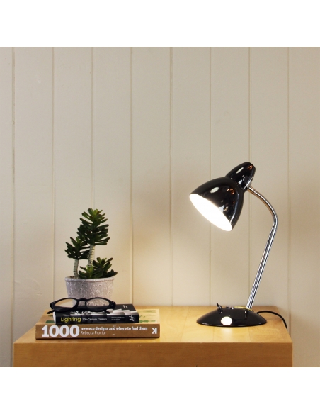 SL98401GM - Trax Desk Lamp GunmetalSL98401GM