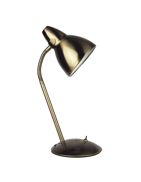 SL98401AB - Trax Desk Lamp Antique Brass