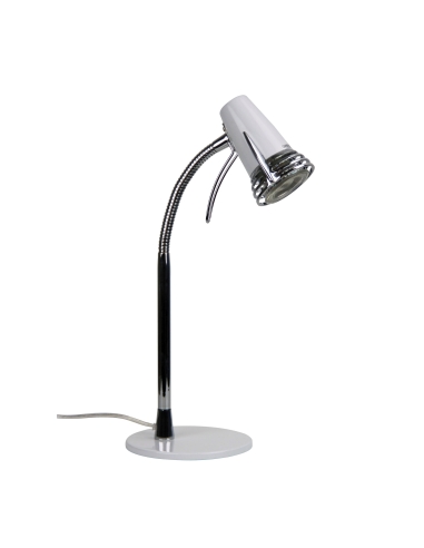 Oriel SCOOT LED DESK LAMP WHITE/CHROME