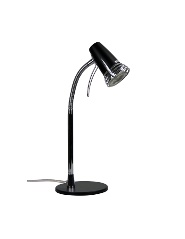 Oriel SCOOT LED DESK LAMP MATT BLACK/CHROME